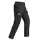 thumbnail image 1 of Pantalones de trabajo tácticos tipo cargo de Rapoo, negros, 36 de ancho x 32 de largo, para hombre, 1 of 6