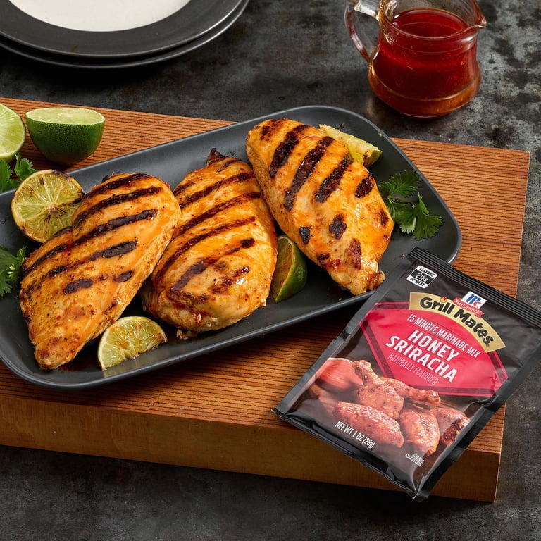 Grill Mates Honey Sriracha Marinade Mix, Sweet and Spicy Flavor, 1