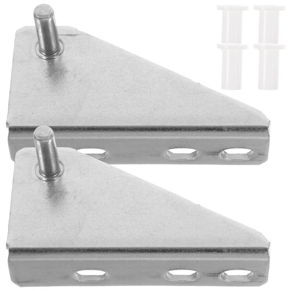 UPKOCH 2 Pcs Commercial Refrigerator Door Hinge Universal Fridge Freezers Replacements Silver