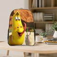 thumbnail image 4 of Larva Family Pattern Transparent Backpack Lightweight And fashionable Showcasing Personality And Leading The Trend, 4 of 6