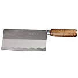 Winco 8 Chinese Cleaver with Wood Handle