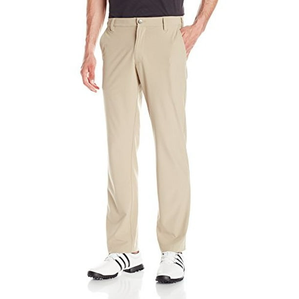 adidas Golf Men's Ultimate Regular Fit Pants, Khaki, Size 38/32