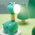 thumbnail image 2 of HIBIBUD Cute Desk Lamp,Flicker-Freelightforstablebrightness Desk Lamps,Evenbrightnesstoreduce Eyestrain Kawaii Desk Accessories,Green, 2 of 4