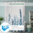 thumbnail image 3 of Shower Curtain for Bathroom Waterproof Fabric Shower Curtain Set with 12 Shower Curtain Hooks Washable Bathroom Shower Curtain Sets Bathroom Decor Sets for Home Hotel, 78x72in,03, 3 of 6