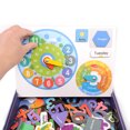 thumbnail image 2 of Bangcool Magnetic Learning Kit Creative Funny Educational Magnetic Number Magnetic Letter, 2 of 7