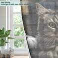 thumbnail image 4 of Cat Floor Sofar Blackout Curtains Thermal Insulation 63 inch Grommet for Bedroom Living Room Bathroom Kitchen Windows 2 Pack, 4 of 6