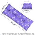 thumbnail image 4 of Butterfly & Floral Seatbelt Cushion for Surgery Recovery - Plush Mastectomy Pillow with Romantic Watercolor Design - Car Travel Pressure Relief Pad, 4 of 7