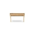 thumbnail image 6 of Linon Adirondack Acacia Wood Ottoman, Acorn Brown, 6 of 14