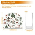 thumbnail image 4 of Yayeee Napkin Holder for Table Set of 2 Kitchen Paper Tissue Organization, White Nordic Christmas House, 4 of 8
