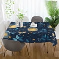 thumbnail image 3 of Yayeee Tablecloths 54" x 72" Rectangle Wrinkle Resistant Party Table Cover, Blue Fireflies Pattern, 3 of 8