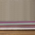 thumbnail image 3 of Abstract Turkish Area Rug, Barcode Lines Like Stripes Vertical Pattern Funky Modern Tile Illustration, Soft Carpet for Living Room Decor with Distressed Look, 5.2' X 7.6', Pale Caramel, by Ambesonne, 3 of 4