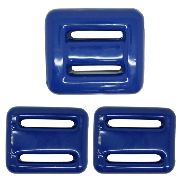 Scuba Choice Blue Vinyl Coated Diving Assorted Lead Weights, 6LB