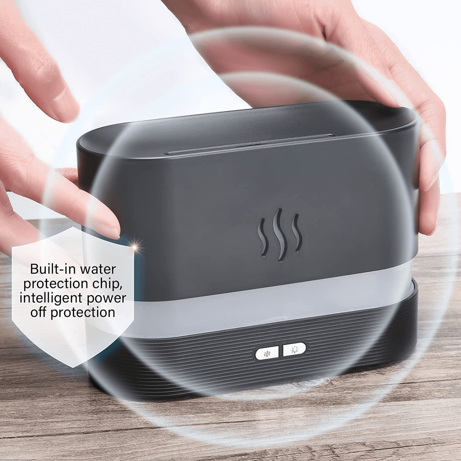 Buy Flame Aroma Diffuser Humidifier Colorful, 6 Colors Quiet Essential Oil  Diffusers, 2-6 Hour Timer Scents Oil Diffuser for Home,Office,Yoga,  Waterless Auto-Off Protection 300ml Online at desertcartINDIA
