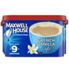 Maxwell House International French Vanilla Café-Style Instant Coffee Beverage Mix, 4 Ct. Pack, 8.4 oz. Canisters