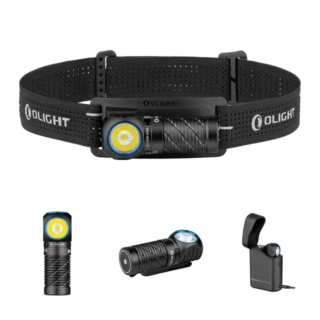 Linterna frontal OLIGHT Perun 3 Mini Premium de 1250 lúmenes con tipo C