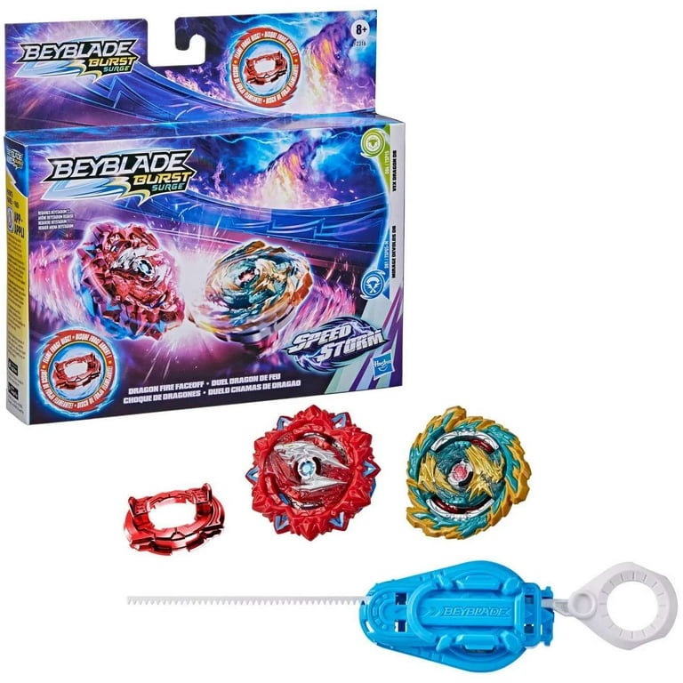 Beyblade Speedstorm Dragon Fire Faceoff Dual Pack (Mirage Devolds