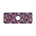 thumbnail image 7 of Yayeee Faucet Mat for Kitchen Sink 14.7" Diatomite Long Splash Guard Pad, Colorful Art Leaves Pattern, 7 of 7
