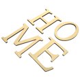 thumbnail image 1 of WEUVEB 1Jgo Stickers Pared Dorado Acrílico Adhesivo Para Interior, 1 of 8