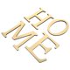 thumbnail image 1 of WEUVEB 1Jgo Stickers Pared Dorado Acrílico Adhesivo Para Interior, 1 of 8
