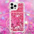 thumbnail image 2 of Funda FOXDOCK para iPhone 15 Pro Max con Cuerda Ajustable, Brillo Líquido, Protección Antigolpes y Lente – Ideal para Regalo, 2 of 6