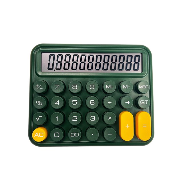 Youkk Accurate Scientific Calculator For Efficient Financial Management Intuitive Calculator Mechanical green