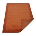 thumbnail image 4 of Rugsotic Carpets Handmade Rugs Hand Knotted Loom Rectangle 8'x11' Orange Wool for Indoor Use, 4 of 5