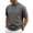 Gray, variant on Crew Neck Graphic&nbsp;Tees&nbsp;Men Minimalist Blue Short Sleeve Tops Pull-On Solid Casual Fashion Modern T-Shirts Navy,Xl