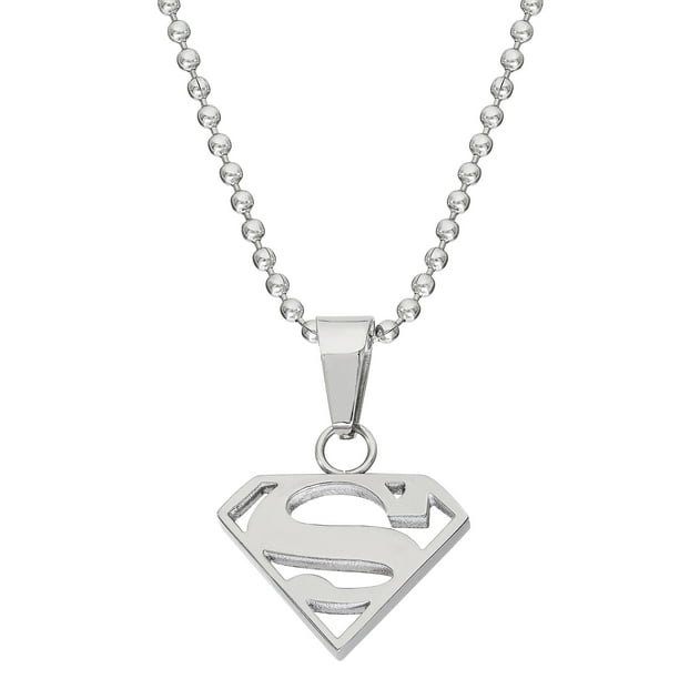 Dc Comics Justice League Superman Cutout Logo Necklace 16 Com - Superman Pendant Gold Dc Comics Justice League Superman Cutout Logo Necklace 16 Com - Superman Pendant Gold