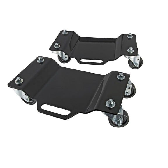 JEGS 80070 Wheel Dollies Capacity: 1200 lbs. (each) Overall Size: 18 in. L x 12
