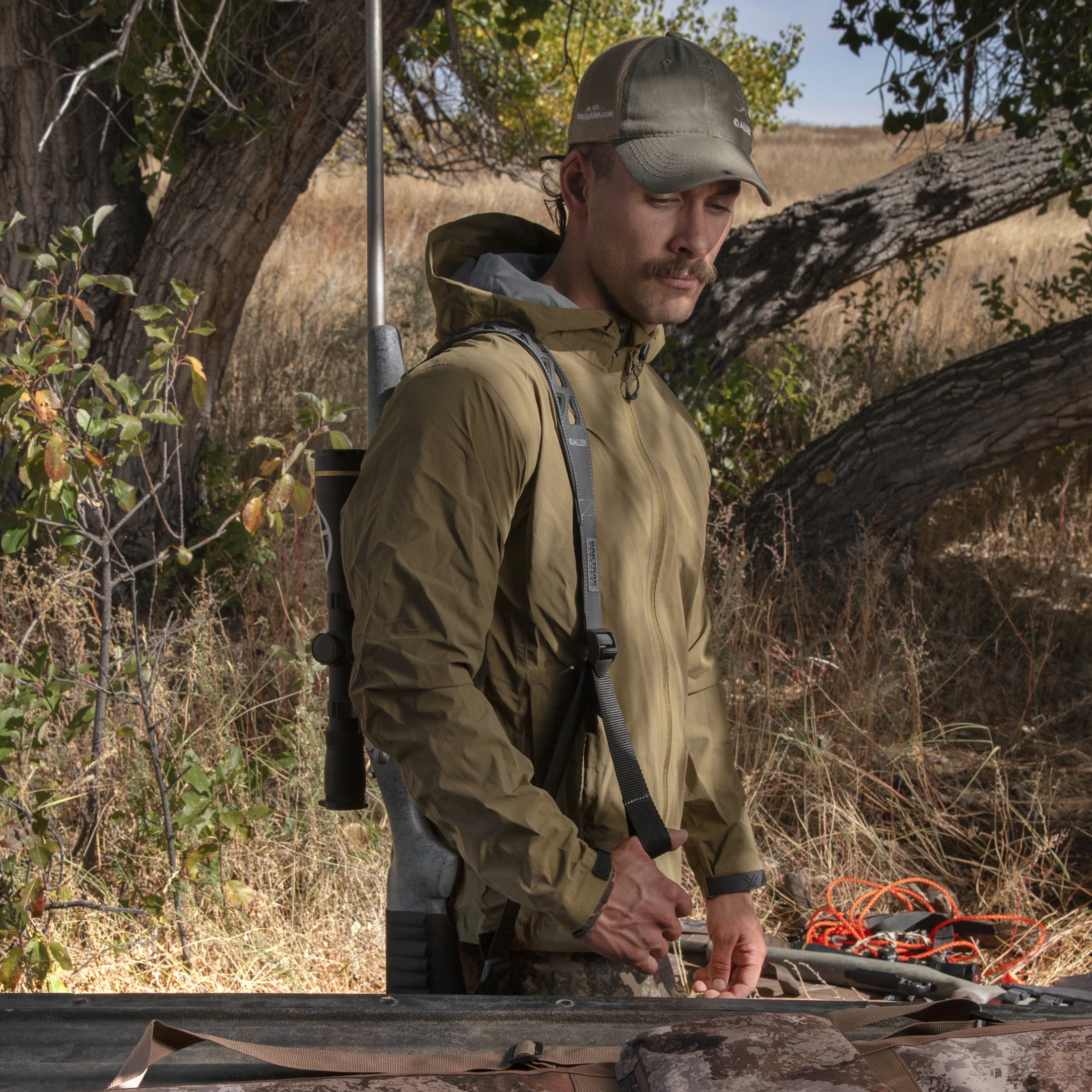 Vertex Hyper Tough Sling W/ Swivels, Veil Terrain, Ambidextrous Rifle Sling, Includes Swivels