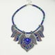 thumbnail image 1 of Collar exagerado de estilo étnico bohemio con diamantes de aleación de colores, joyería para mujer, 1 of 6