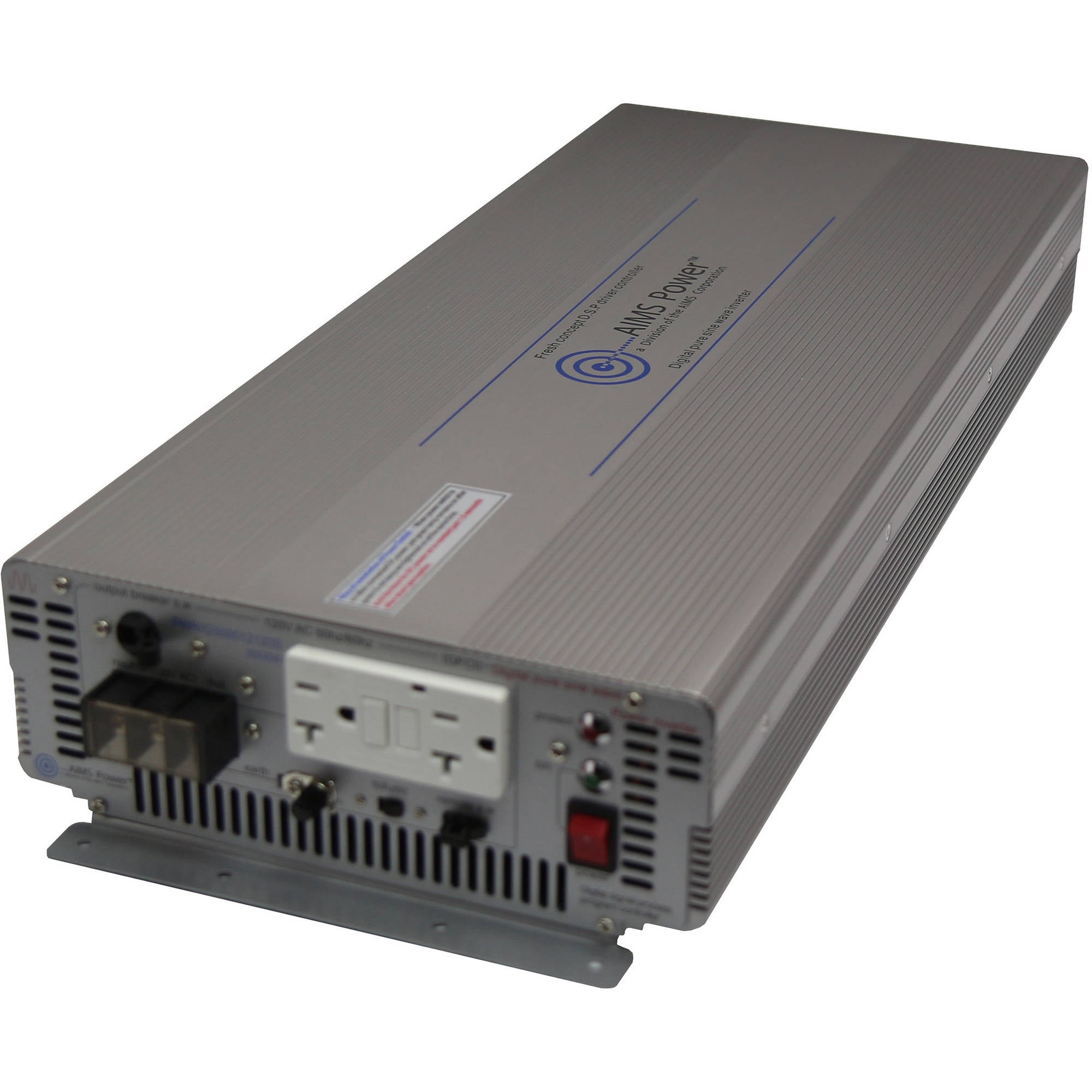 AIMS Power 3000 Watt 12 Volt Pure Sine Inverter with GFCI