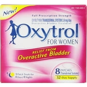 Oxytrol for Women Overactive Bladder Patch 8 ea