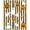 Black White Orange, Pattern 16, variant on ODIKA Halloween Striped Pumpkin Ghost Farmhouse Welcome Fallc Door Pet Friendly & Kids Safe Play for Playroom, Bedroom, Reading Nook
