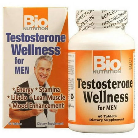Bio Nutrition Inc Testosterone Wellness, Tablets, 60 CT