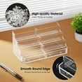 thumbnail image 4 of Portatarjetas MaxGear de acrílico transparente con 8 compartimentos y 4 niveles, 4 of 8