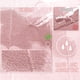 thumbnail image 4 of Alfombra de baño Yimobra, espuma viscoelástica rosa, 80 x 50 cm, absorbente y antideslizante, 4 of 7