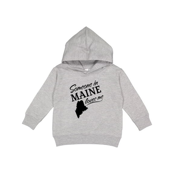 Inktastic Someone in Maine Loves Me Toddler Hoodie