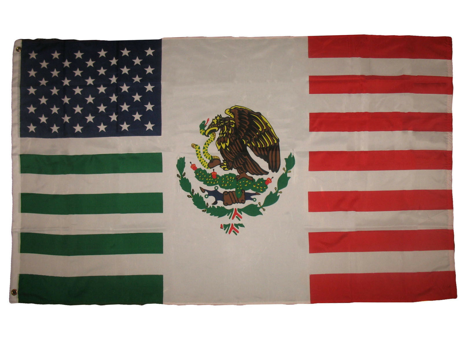 USA Mexico Friendship American Mexican Combination 3x5 Banner Flag Banner