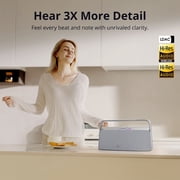 Home Speaker – 80W 2.2.1 Acoustic System, Immersive Spatial Audio, LDAC Hi-Res Sound & 14 Hours of Battery Life (Cool Grey) Tronsmart Fitune X30
