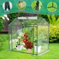 thumbnail image 2 of Mini Greenhouse 33.5"x 23.2"x 32.5", Durable Green House Kit with PVC Cover, Greenhouse for Outdoor Indoor Small Green House Garden Nursery Plant Cover Tent for Gardening Germination and Seedling, 2 of 8