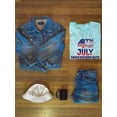 thumbnail image 3 of 4Th July Independence Day. Tie Dye Cyclone Men -Image by Shutterstock, Male XX-Large, 3 of 4