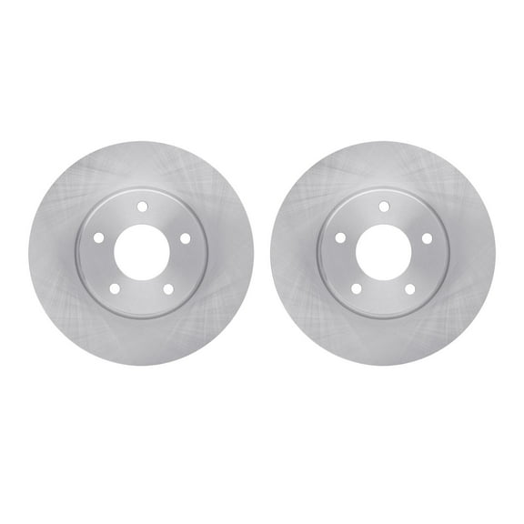 Dynamic Friction Company Front Brake Rotors 6002-20010