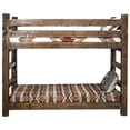 thumbnail image 2 of Homestead Collection Twin over Twin Bunk Bed, Stain & Clear Lacquer Finish, 2 of 8