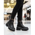 thumbnail image 3 of Botín Mujer Elegante Greenlove® Tacon Ancho Color Negro negro 26, 3 of 8