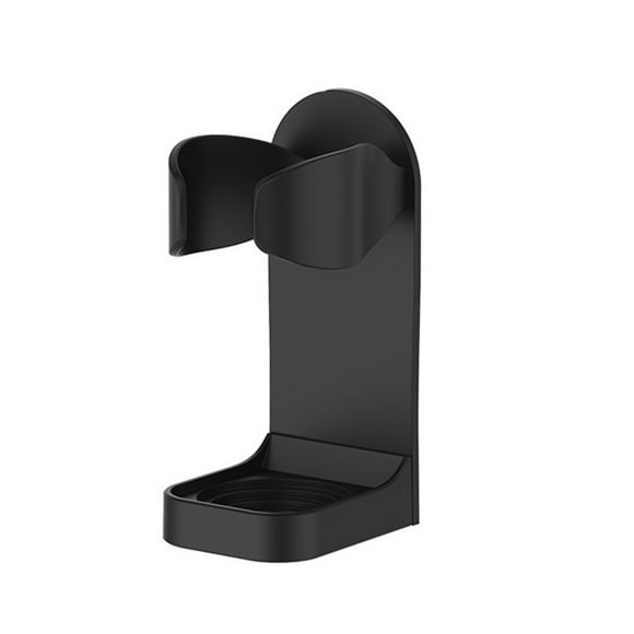 Dalazy Electric Shaver Hanger Holder Wall Mounted Beauty Device Stand Hanging Beauty Device Stand Waterproof Washing Face Brush Bracket, Black