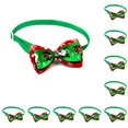 thumbnail image 2 of Collares para mascotas Methold Corbata para perros Multicolor Navidad VN088-5 10piezas, 2 of 6