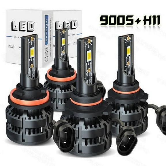 Quayub H11 9005 LED Headlight for 2006-2020 Toyota 4Runner Hi Low Beam White