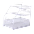 thumbnail image 2 of Tnarru Spice Rack Spice Storage Holder 3 Layer Display Organization,Multipurpose,Jar Shelf,Seasoning Organizer for Pantry Table Cafe , white, 2 of 8