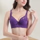 thumbnail image 1 of Sujetadores de copas suaves para mujer traje informal de encaje con retales correa ajustable ropa de descanso Sexy, 1 of 9